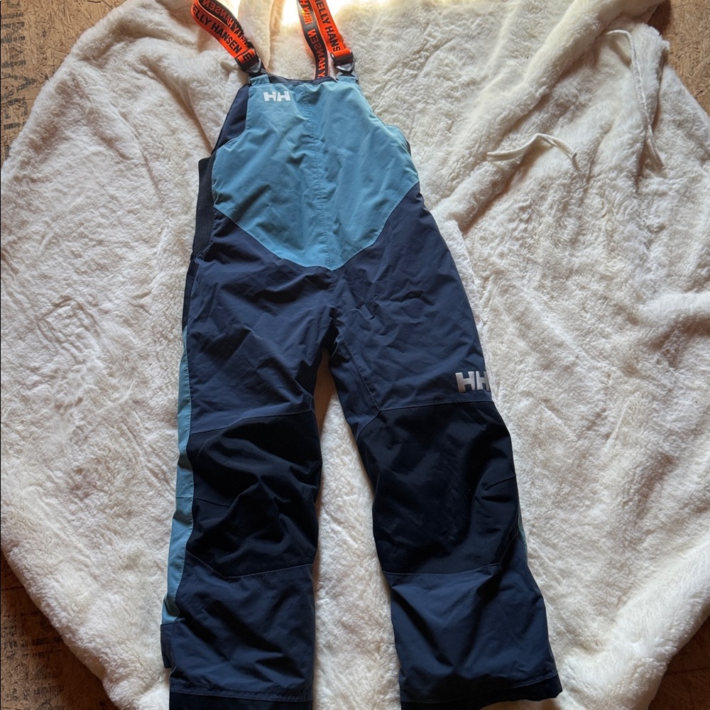 Helly Hansen Navy and Teal Bib Pants 7
